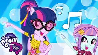 Equestria Girls Learn a New Dance Routine💃🪩  4 HOUR COMPILATION  My Little Pony MLPEG [upl. by Alvy]