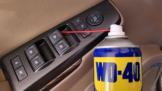 Fix SlowStuck Power Windows with wd40 [upl. by Slin851]