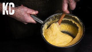 SUPER CREAMY Italian Polenta Recipe [upl. by Braun189]