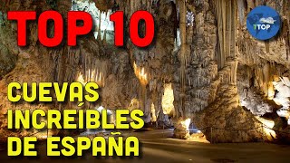 TOP 10 Cuevas Increíbles de España  Tesoros Ocultos [upl. by Emsmus]