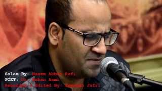 Naeem Abbas Rufi  Bahaa Ke Ansoo  12th Moharram 1437 [upl. by Gadmann]