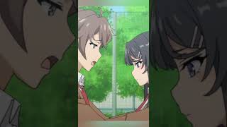 Il lui déclare sa femme devant tout le lycée Bunny girl senpai anime animeedit animemoments [upl. by Anelaf156]