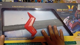 Laser Sword  Voltes V legacy Unboxing [upl. by Livesay550]