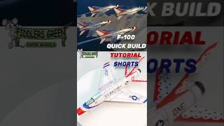 F100 super Sabre paper model with instructions [upl. by Ynahpets321]