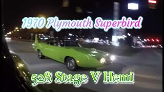 1970 Plymouth Superbird with a 528 Hemi [upl. by Ettevahs]