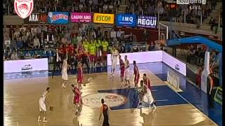 3SPANOULIS 3P SHOT AGAINST CAJA LABORAL [upl. by Noicpecnoc]