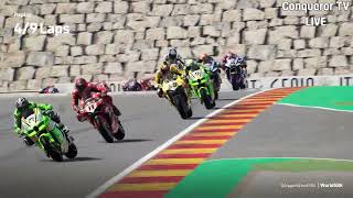 ❗Toprak Razgatlıoğlu Vs Jonathan Rea❗Race 1 WSBK Aragon Grand Prix AragonWorldSuperbike 24 [upl. by Wald562]