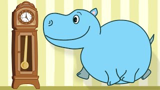 Hickory Dickory Dock  Childrens Song with Lyrics [upl. by Ahsakat156]