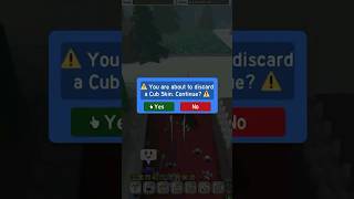 DELETING MY CUB BUDDY STICKER IN A TRUTH OR DARE GAME BEE SWARM SIMULATOR roblox beesmas [upl. by Oderfliw]