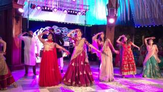 Gallan goodiyaan sangeet performance [upl. by Saretta]