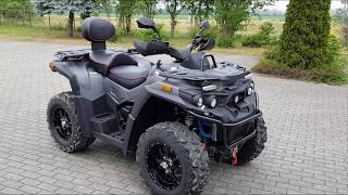 ODES Marder 850 ATV 4x4 Detail Review Vorstellung Deutsch [upl. by Nyre]