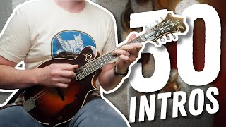 30 Bluegrass Kickoffs EVERY Mandolinist Should Know [upl. by Aihsemat]