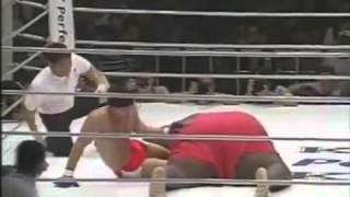 Little Man vs Fat Man Daiju Takase vs Emanuel Yarbrough [upl. by Sansen]