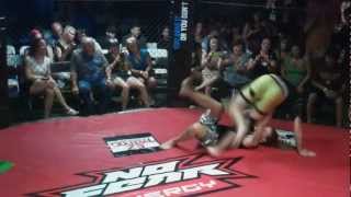 Jason Dehart vs Crystal Smith Grappling Match [upl. by Johnathon]