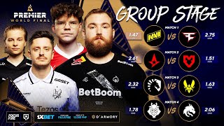 BLAST World Final 2024  NAVI vs FaZe Astralis vs MOUZ Vitality vs Liquid G2 vs Spirit FILENG [upl. by Ela]