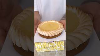 Olive Oil 🍋 Tart Refreshing and very creamy Cc cedricgrolet shorts trending pastry [upl. by Lacym]