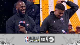 Full 2023 NBA AllStar Draft  LeBron amp Giannis Make Their Picks LIVE in SLC  NBA on TNT [upl. by Amarette]