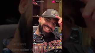 Drake Reacts To Toronto Raptors Winning NBA Championship And Trolls Warriors NSFW [upl. by Harewood]