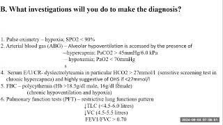 Obesity hypoventilation syndrome [upl. by Giraldo874]