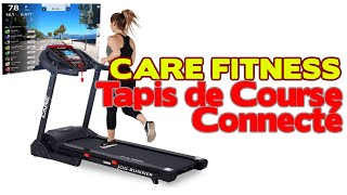 CARE FITNESS Tapis de Marche Électrique Inclinable et Pliable  Tapis de Course Connecté [upl. by Yliram1]