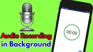 Hidden Voice Recorder App For Android  Background Voice Recorder  Voice Recorder  Tips n Tricks [upl. by Hecht]