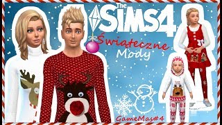 ❄ ŚWIĄTECZNE MODY  CAS  The sims 4 [upl. by Lilyan]