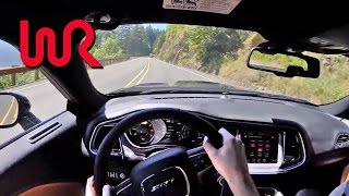 2015 Dodge Challenger SRT Hellcat Manual  WR TV POV Test Drive [upl. by Anawed]