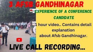 Experience of A Conferenced Out Candidates 3afsb Gandhinagar afsbssbafcat2023ppdtselection [upl. by Asoj]