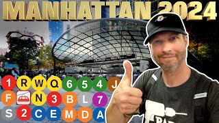 MANHATTAN  All Trains All Stations 2024 [upl. by Ativoj]