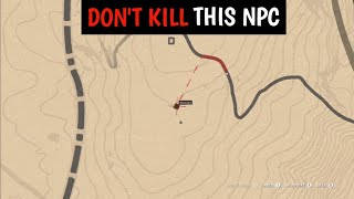 Players always kill this NPC with no memory and miss the next encounters  RDR2 [upl. by Andreana]