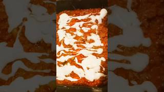 Lasagnes Maison un délice food shortvideo cooking lasagne [upl. by Cointon]