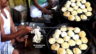 Kolkata Tasty Khasta Kachori Dal Puri  Indian Street Food Kolkata  Bengali Street Food India [upl. by Alurd]