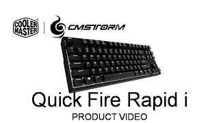 CM Storm Quick Fire Rapidi  Product Video [upl. by Akenihs]