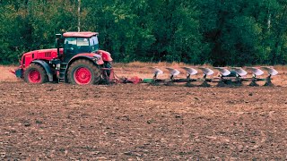 The tractor plows the land Real video FS22 [upl. by Lered]