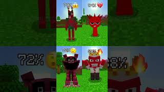 SPRUNKI vs INSIDE OUT 2 vs POPPY PLAYTIME vs GARTEN of BANBAN in MINECRAFT minecraft [upl. by Ced344]