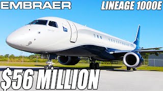 Inside The 56 Million Embraer Lineage 1000E [upl. by Lust]