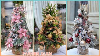 New Small Christmas Tree Decorating IdeasChristmas Tree Decor Style 2023 [upl. by Eseneg]