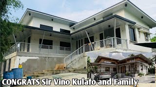 MODERN MINIMALIST HOUSE  242Sqm 6BEDROOM  4TampB  CONGRATS Sir Vino Kulafo and Family [upl. by Berliner]