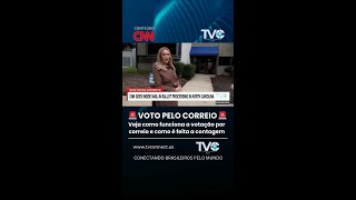 Como funciona o voto pelo Correio  CNN [upl. by Adihsaar]