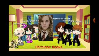 The golden trio and the dursleys react to Harry Potter tiktoks [upl. by Oeak]