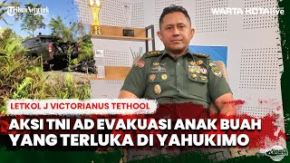 Aksi Heroik Letkol J Victorianus Tethool Evakuasi Anak Buah yang Terluka di Yahukimo [upl. by Genna]