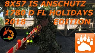 Thehunter Classic 8x57 IS Anschütz 1780 D FL Bolt Action Rifle Holidays 2018 Edition 4K ULTRA HD [upl. by Odlaw248]