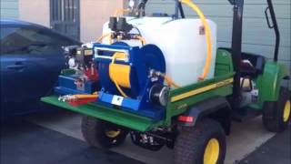 100 gallon ATV Sprayer with Boomless Nozzles [upl. by Knoll]