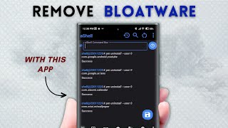 REMOVE Any Android BLOATWARE  No ROOT or PC Required [upl. by Ellingston]