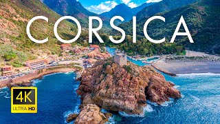 Corsica France 🇫🇷 in 4K Ultra HD  Drone Video [upl. by Netsyrk]