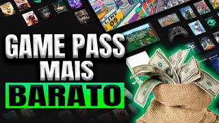 GAME PASS MAIS BARATO DO MERCADO [upl. by Yecnay]