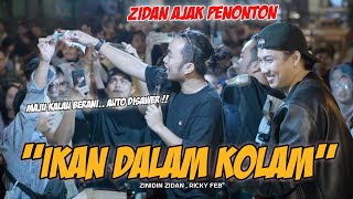 ZIDAN AJAK MAJU PENONTON AUTO DISAWER FULL  LIVE NGAMEN BY RICKY [upl. by Legnaros]