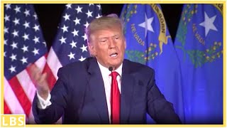 Trump Goes into Confusion Spiral Live on Stage at Nevada Speech [upl. by Harbour]