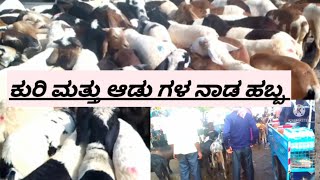 ಕುರಿ ಮತ್ತು ಆಡು ಸಂತೆಯ ಝಲಕ್ ತುಮಕೂರು AGRIANIMALS [upl. by Enait]