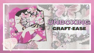 Unboxing quotFloraliequot from CraftEase and artist SybileArt 🌸 [upl. by Odnalref949]